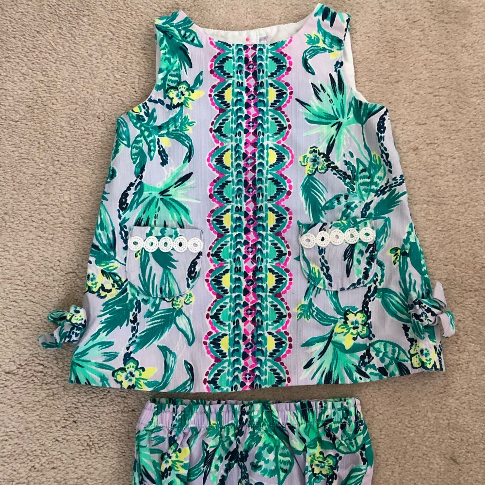 Lilly Pulitzer Baby Shift Dress- 6-12 mo